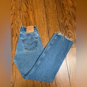 Vintage levis 501 jeans womens